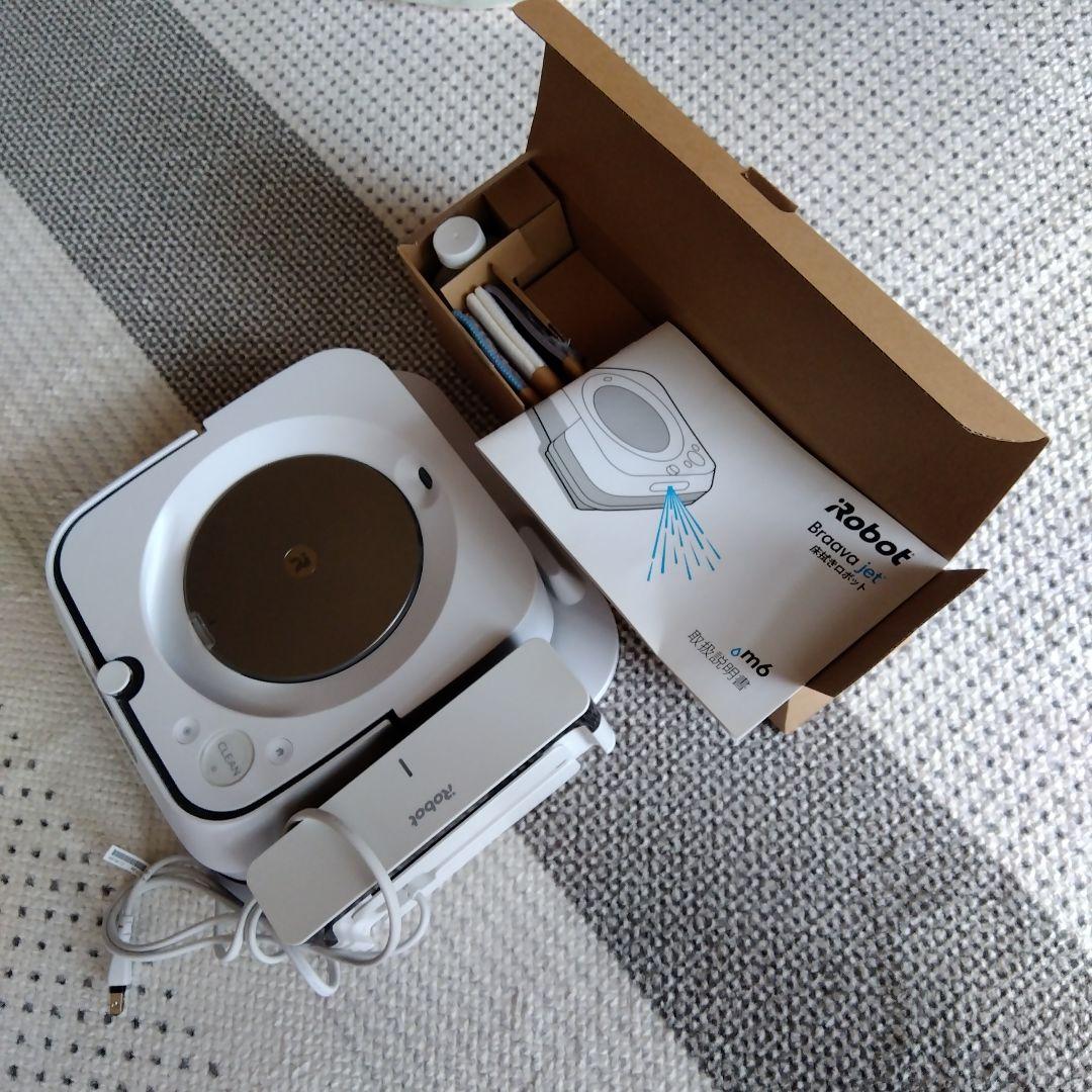 ブラーバジェット m6 アイロボット Braava m6　一度使用品