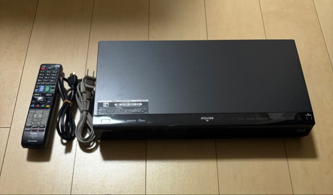 SHARP BD-W520 ブルーレイレコーダー