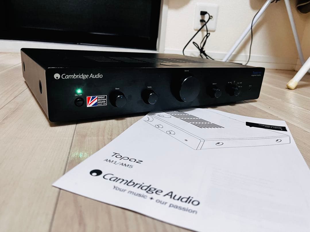 Topaz AM5 プリメインアンプ