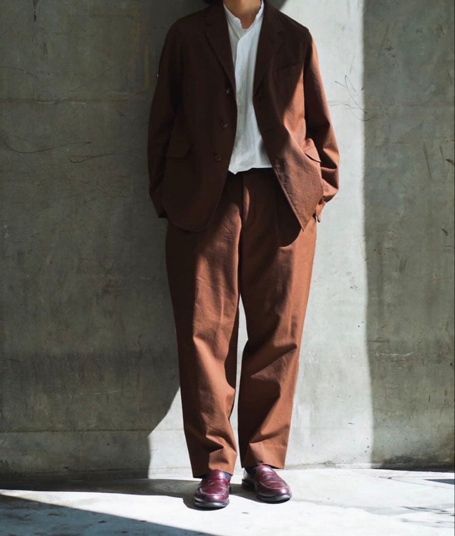 【期間限定値下げ‼️】COMOLI ウールギャバジン セットアップ