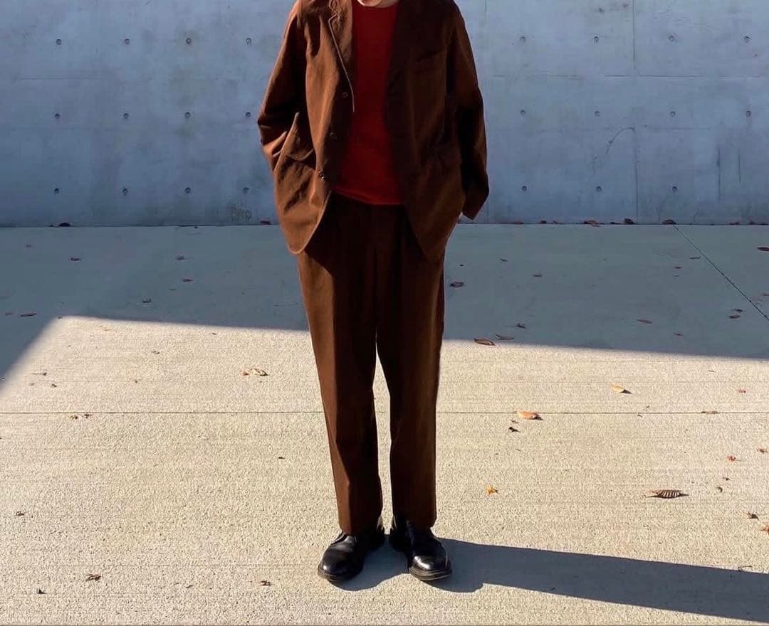 【期間限定値下げ‼️】COMOLI ウールギャバジン セットアップ