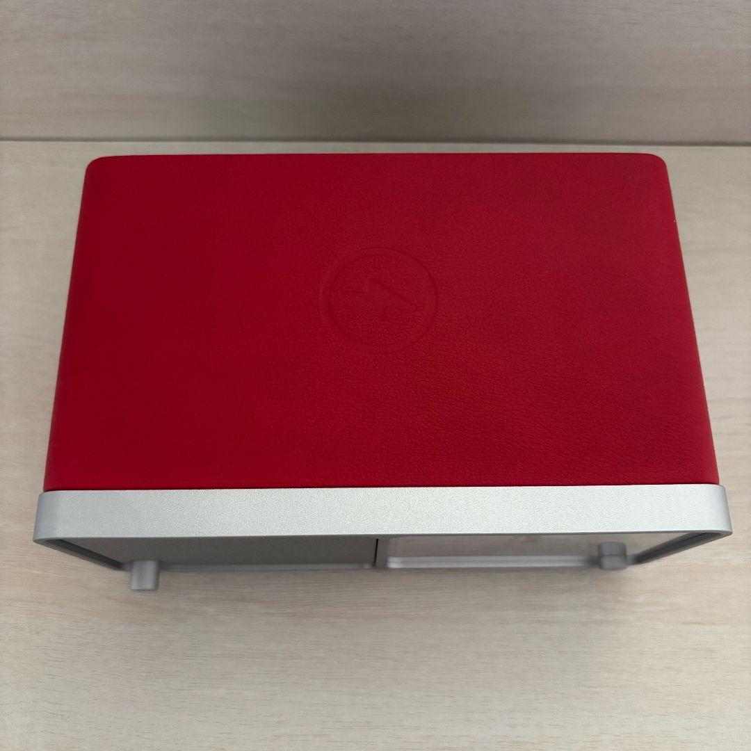 GENEVA TIME ジェネバタイム Bluetoothスピーカー 時計　赤