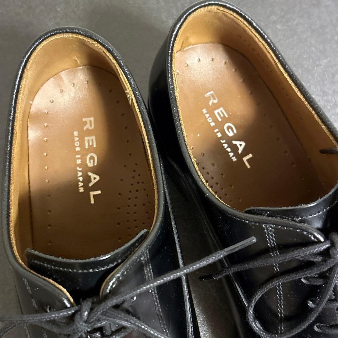 REGAL 315R ストレートチップ ブラック 黒 26cm