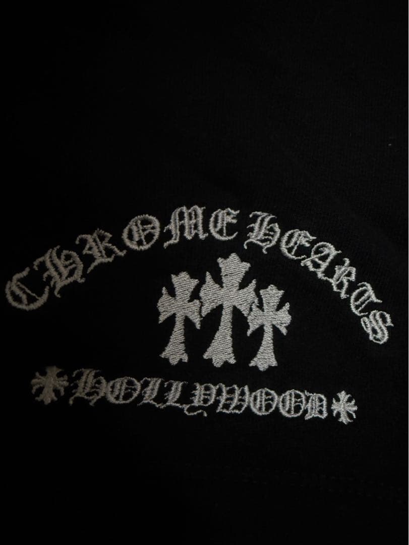 (値下げ交渉あり)CHROME HEARTS 黒ショートパンツ