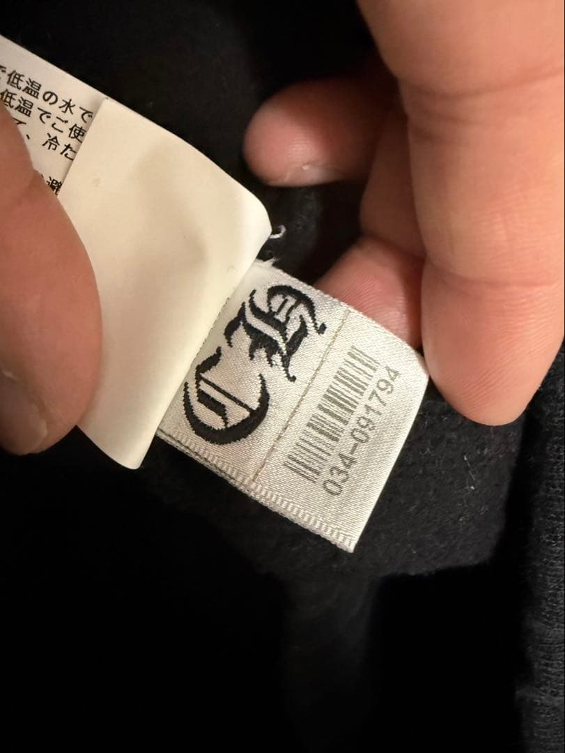 (値下げ交渉あり)CHROME HEARTS 黒ショートパンツ