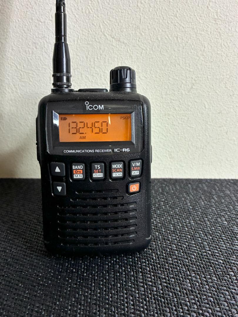 iCOM IC-R6　♦ダイヤモンドSRH-787アンテナ付属
