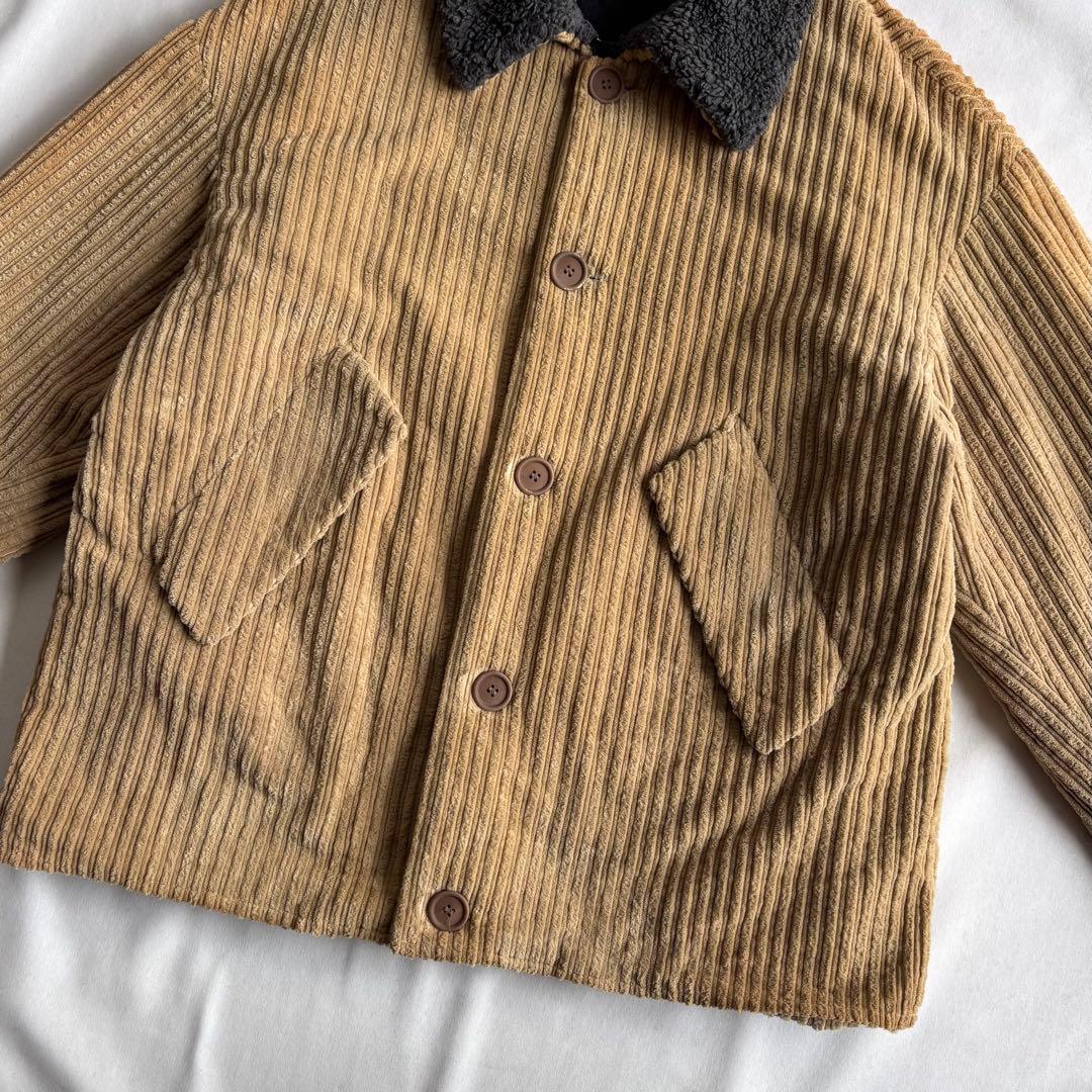 ジャケット・アウター 90s EURO label wide-wale corduroy jacket