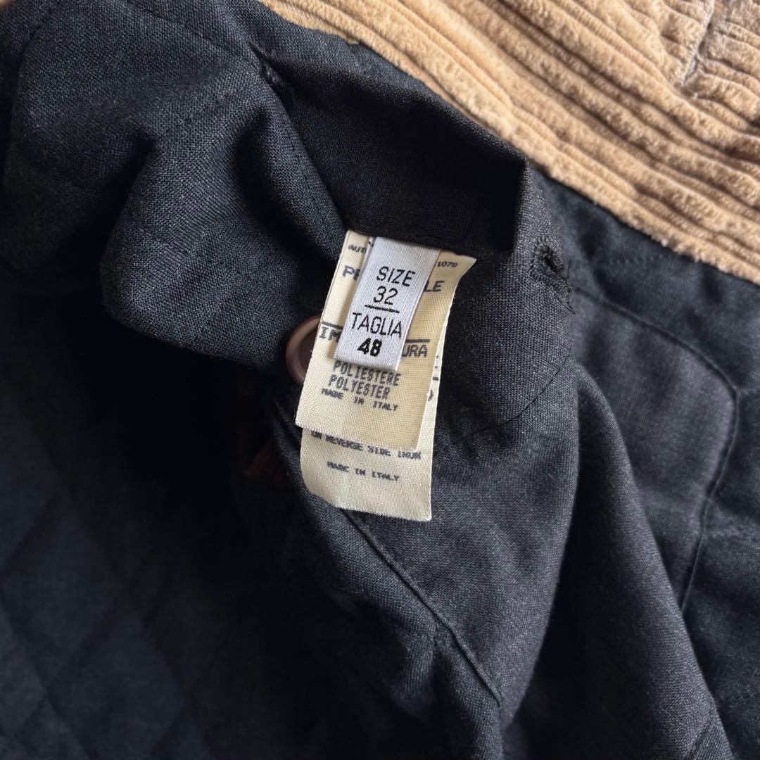 ジャケット・アウター 90s EURO label wide-wale corduroy jacket
