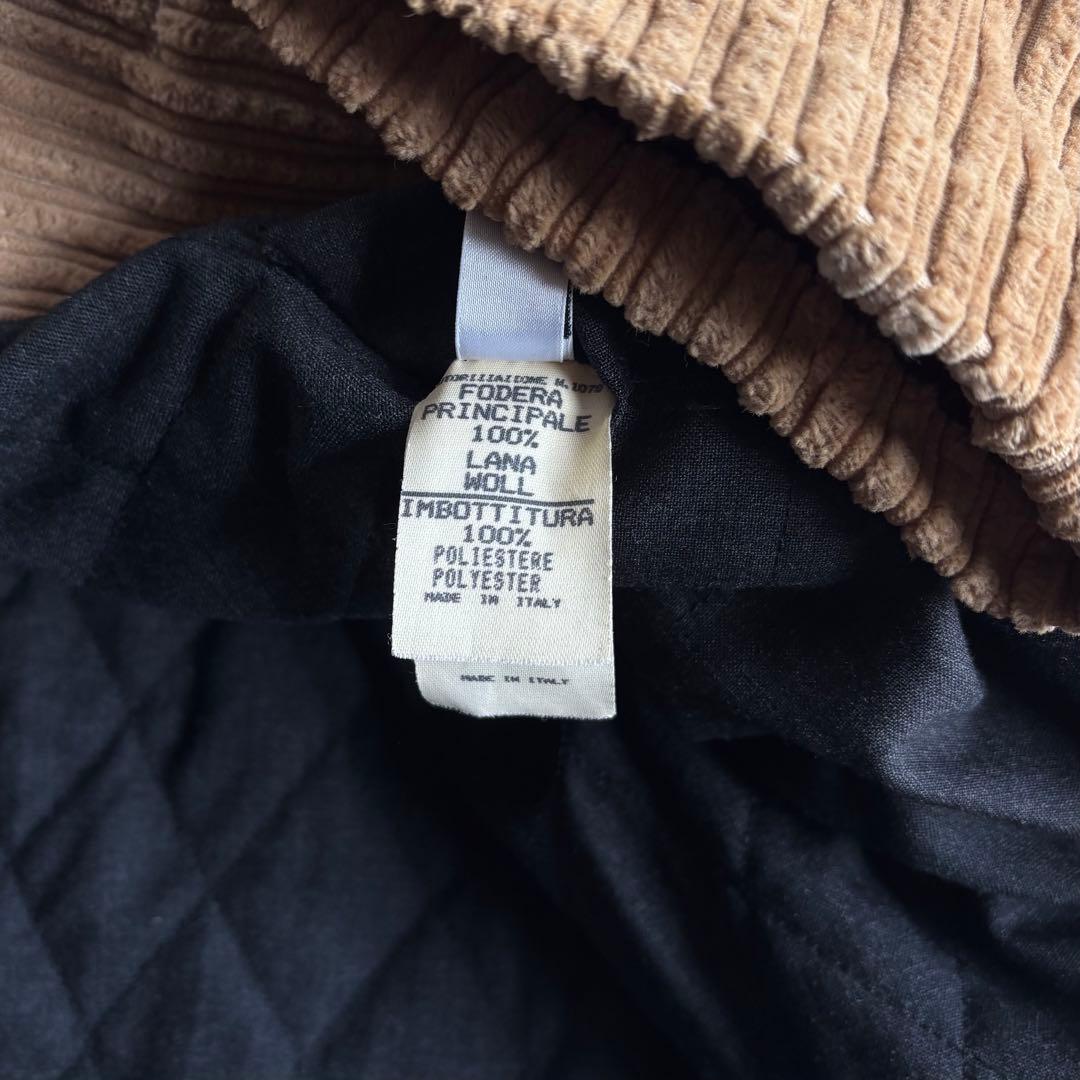 ジャケット・アウター 90s EURO label wide-wale corduroy jacket