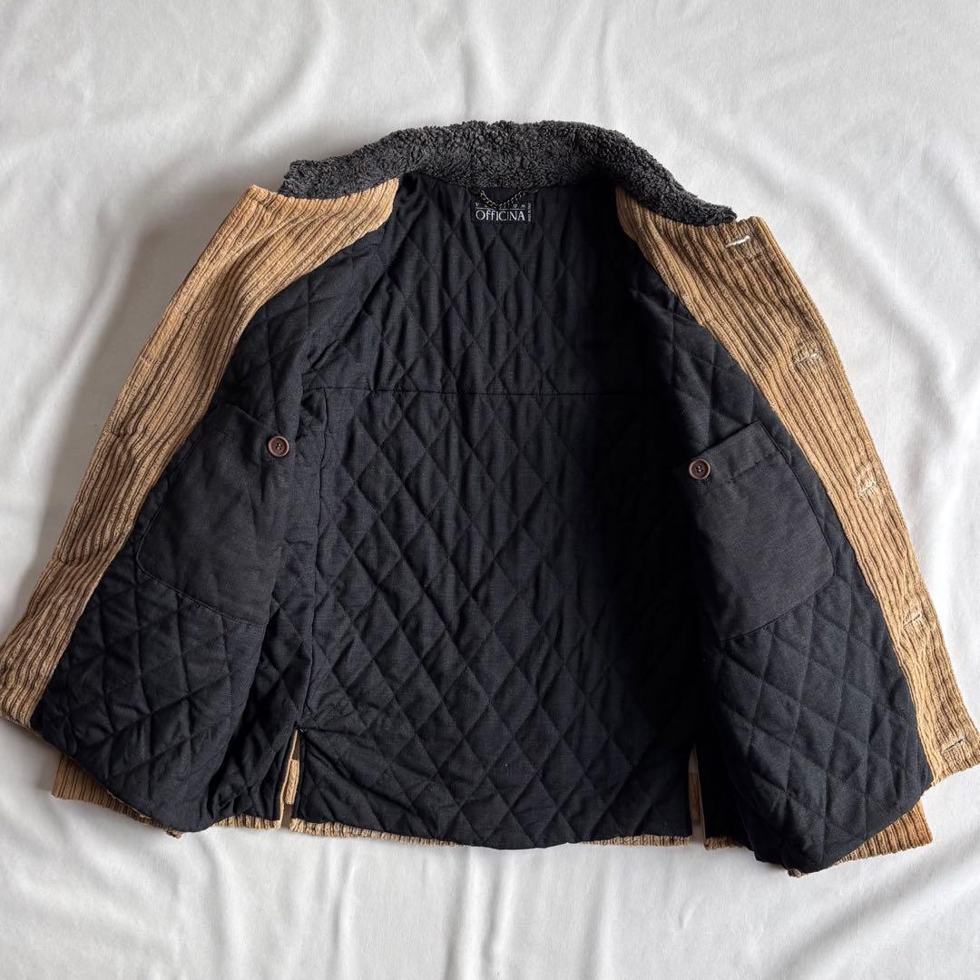ジャケット・アウター 90s EURO label wide-wale corduroy jacket