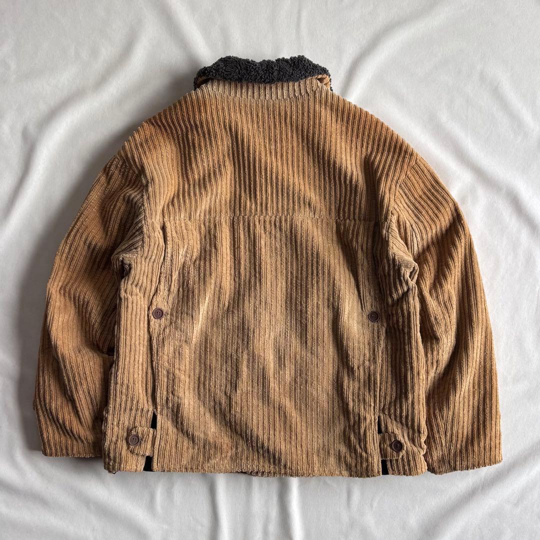 ジャケット・アウター 90s EURO label wide-wale corduroy jacket