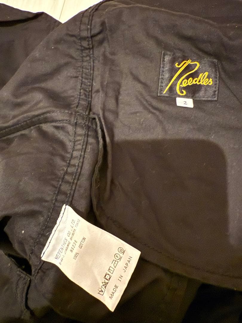 ニードルス　HDパンツ　ブラック　サイズ2