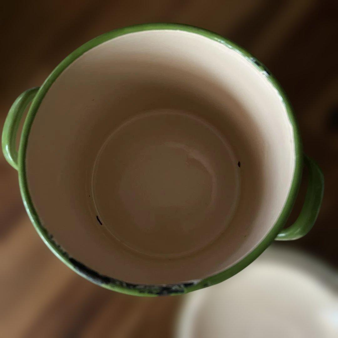 ⭐︎イギリスアンティークFLour 蓋付きキャニスター⭐︎