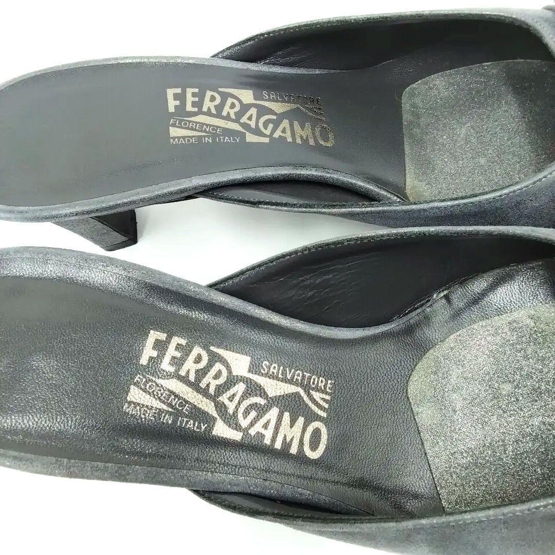 【美品】Salvatore Ferragamoサルヴァトーレフェラガモ ミュール