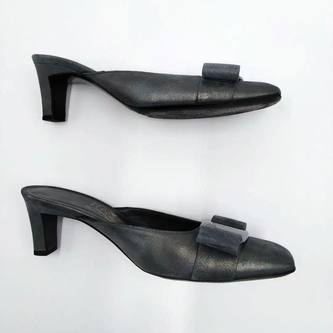 【美品】Salvatore Ferragamoサルヴァトーレフェラガモ ミュール