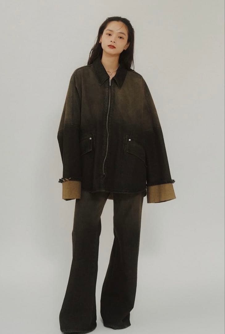 【新品タグ付き】KnuthMarf denim overshirt jacket