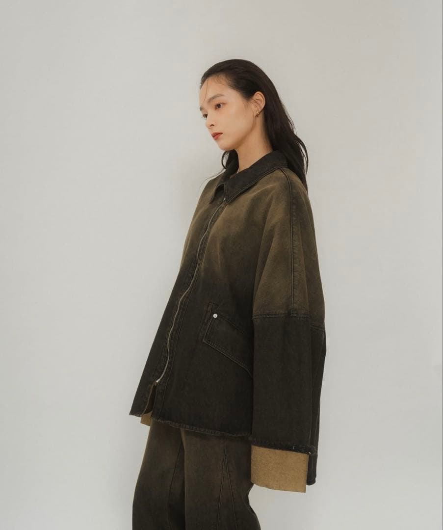 【新品タグ付き】KnuthMarf denim overshirt jacket