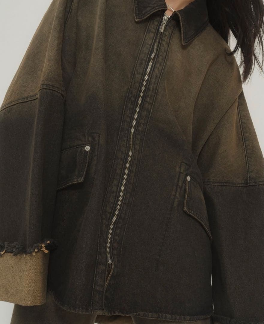 【新品タグ付き】KnuthMarf denim overshirt jacket