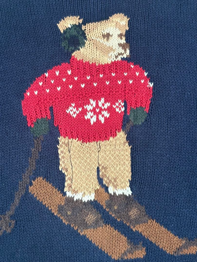 な*ぎ様 （美品希少） polo by Ralph Lauren ポロベア　ニッ