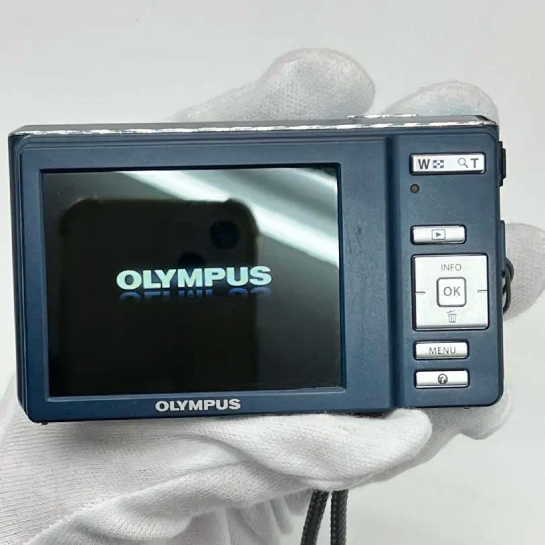♦︎OLYMPUS FE-4020 水色 デジタルカメラ