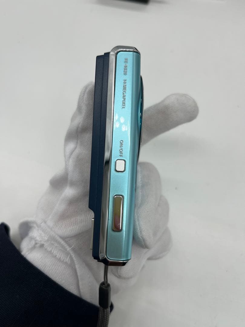 ♦︎OLYMPUS FE-4020 水色 デジタルカメラ