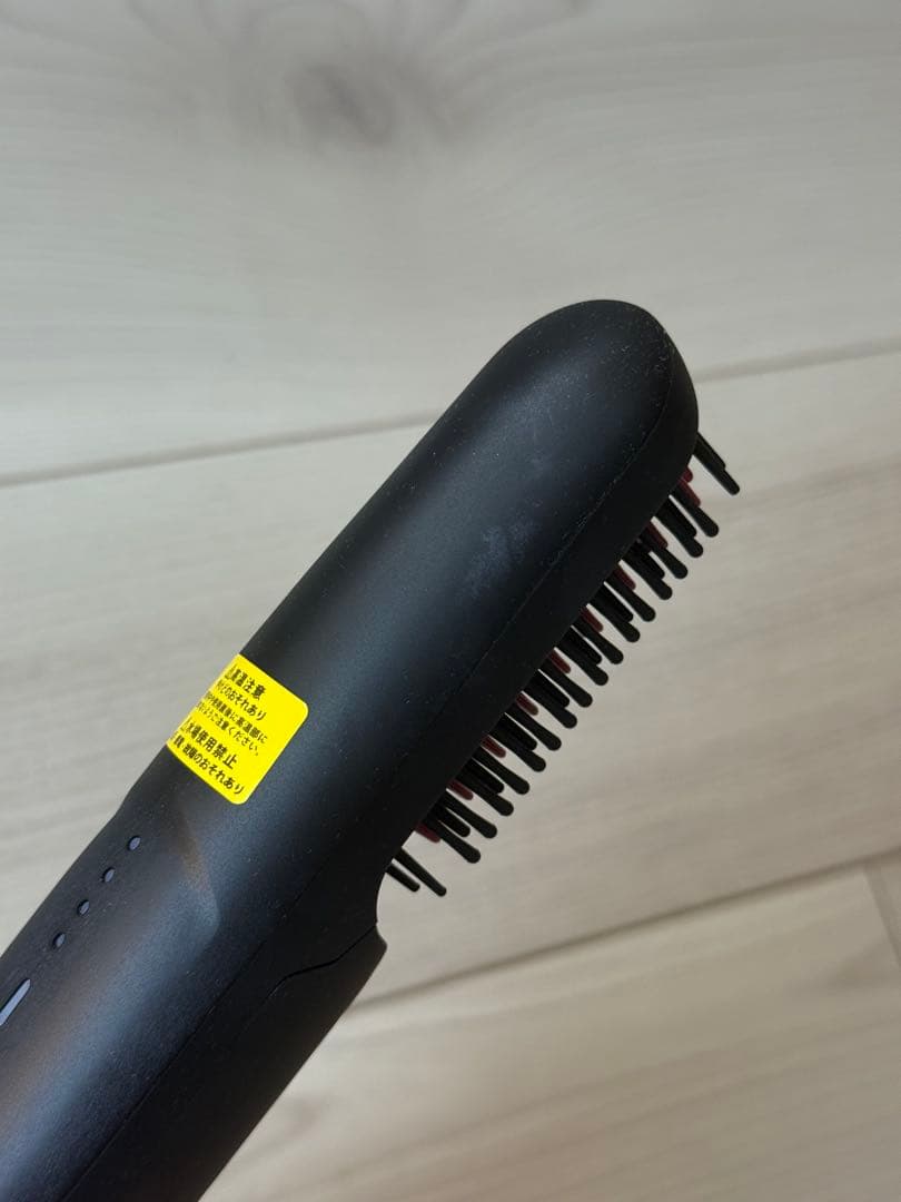 YAMAN ブラシヘアアイロン 黒 ケース付き