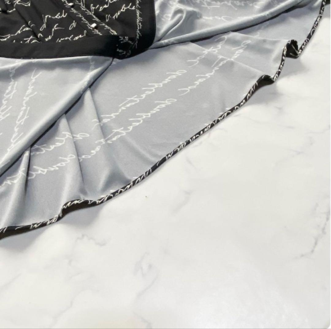 ダブルスタンダードクロージング レタードプリントロングワンピース 36