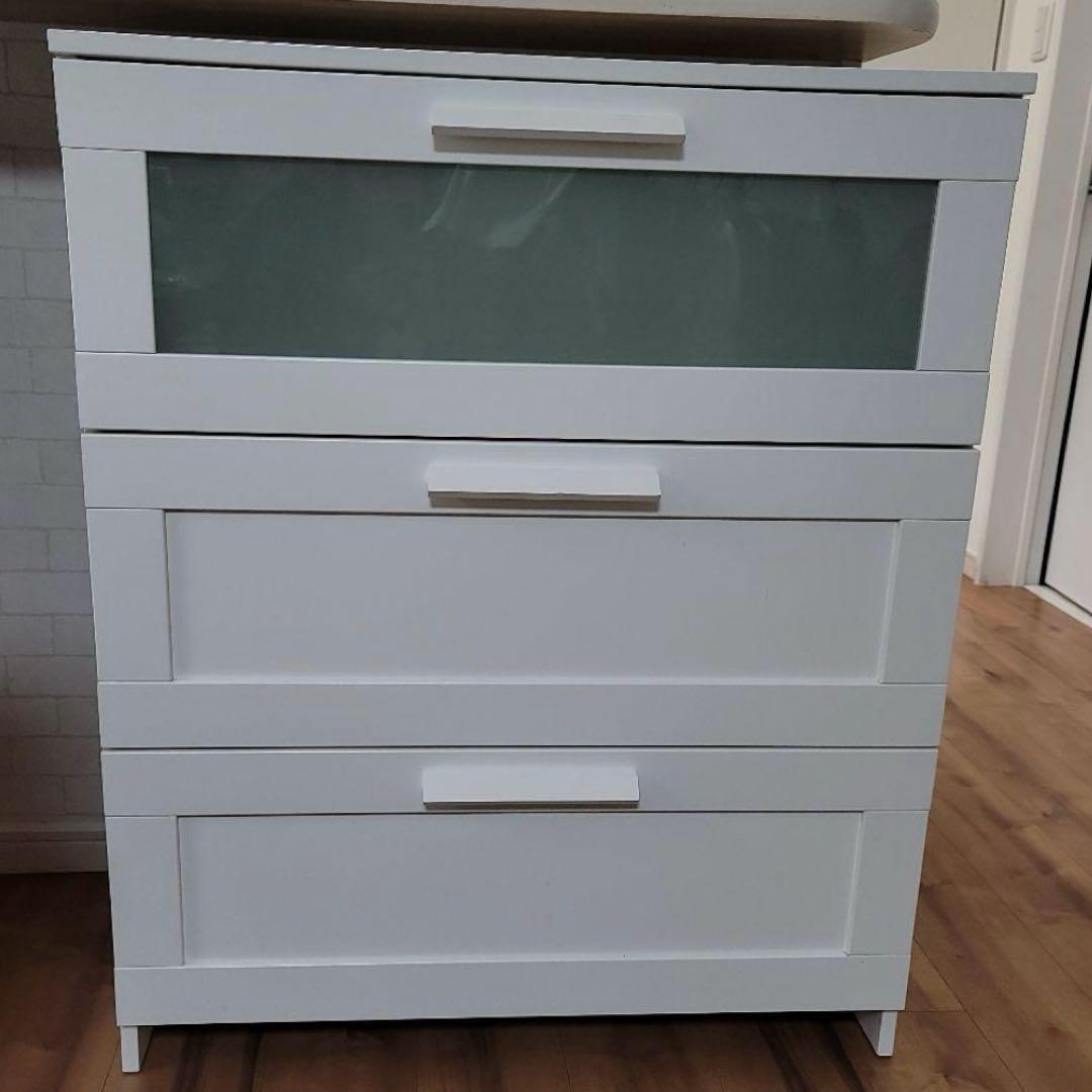 送料込　IKEA タンス　ブリムネス　2月14日で破棄します