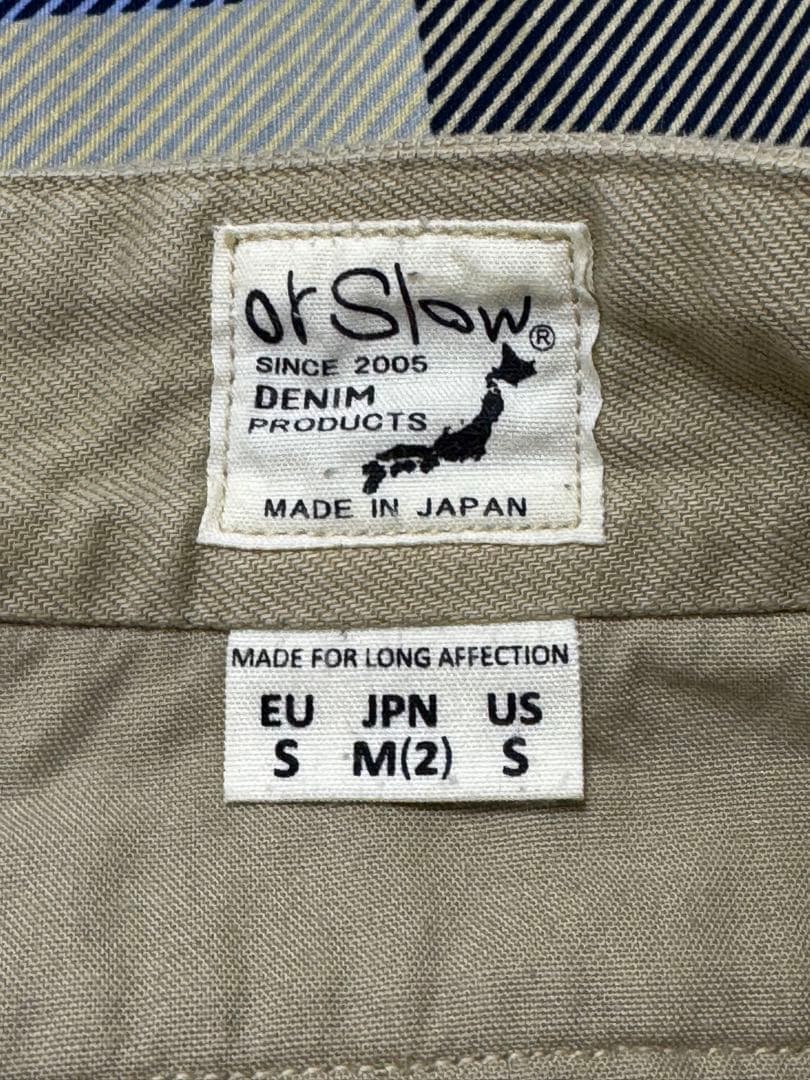 パンツ orSlow M52 FRENCH ARMY TROUSER WIDE FIT