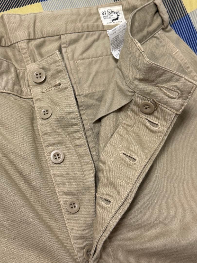 パンツ orSlow M52 FRENCH ARMY TROUSER WIDE FIT