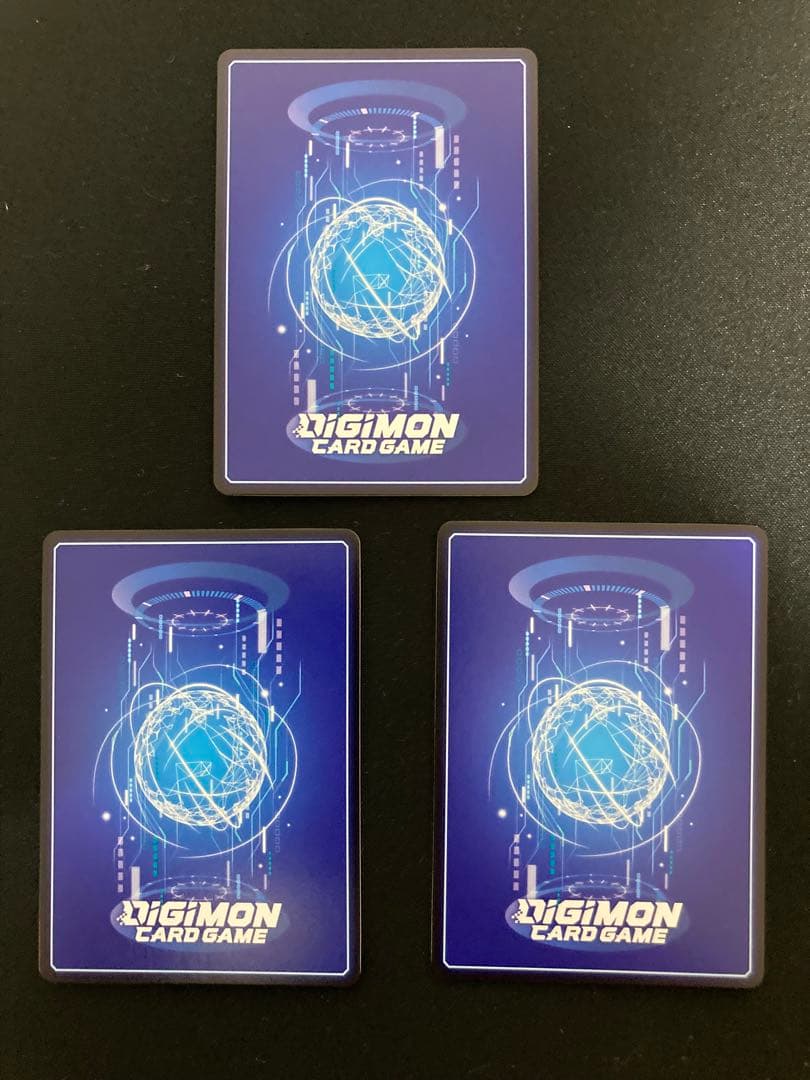 デジモンカード　白峰ノキア　ウォーグレイモン　メタルガルルモン　3枚セット