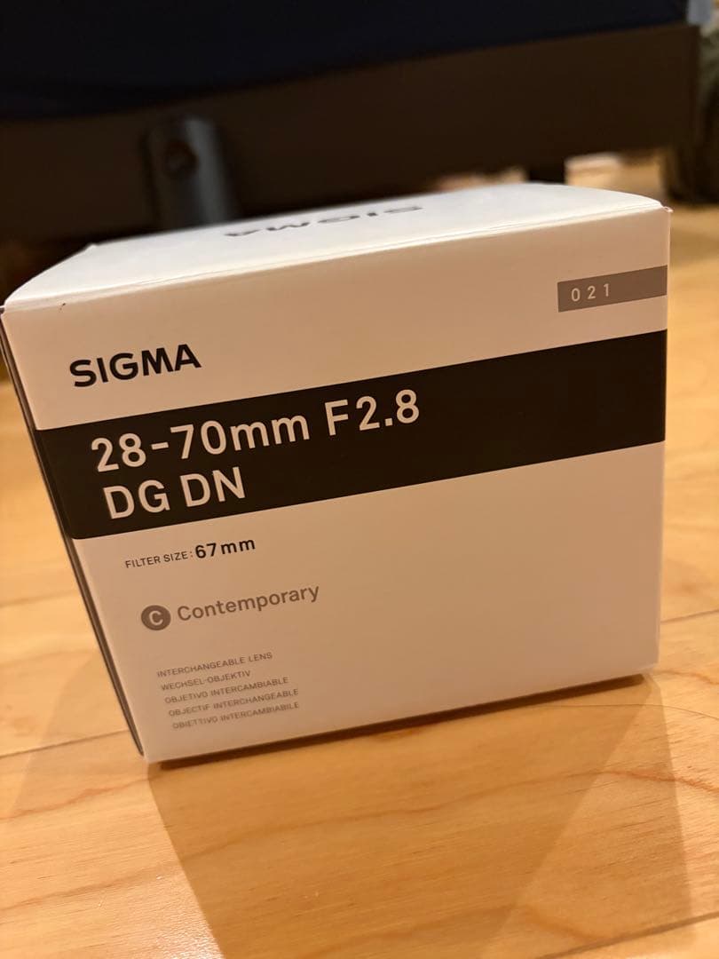 SIGMA 28-70mm F2.8 DG DN レンズ_ 美品|フィルター付き