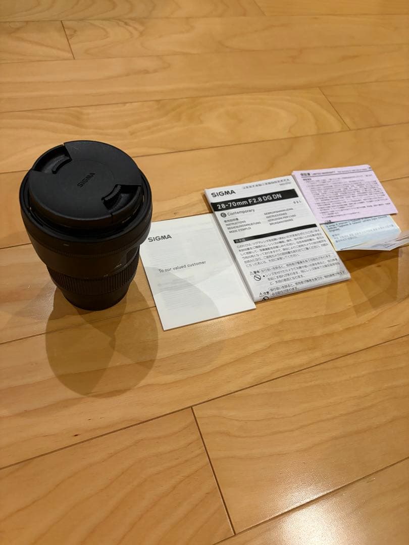 SIGMA 28-70mm F2.8 DG DN レンズ_ 美品|フィルター付き