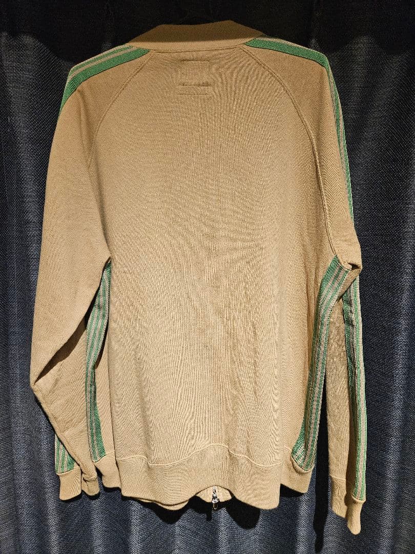 【別注・希少XL】Needles × NUBIAN トラックジャケット ベージュ