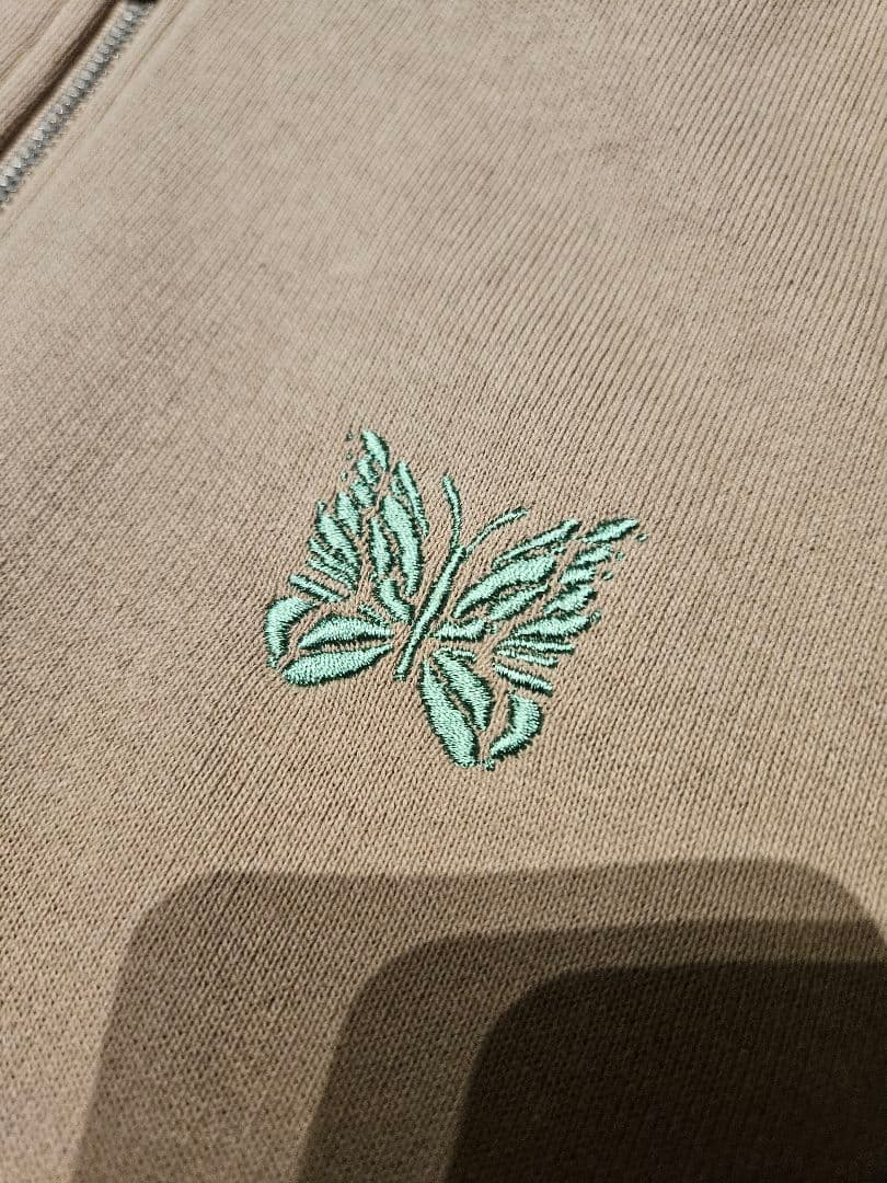 【別注・希少XL】Needles × NUBIAN トラックジャケット ベージュ