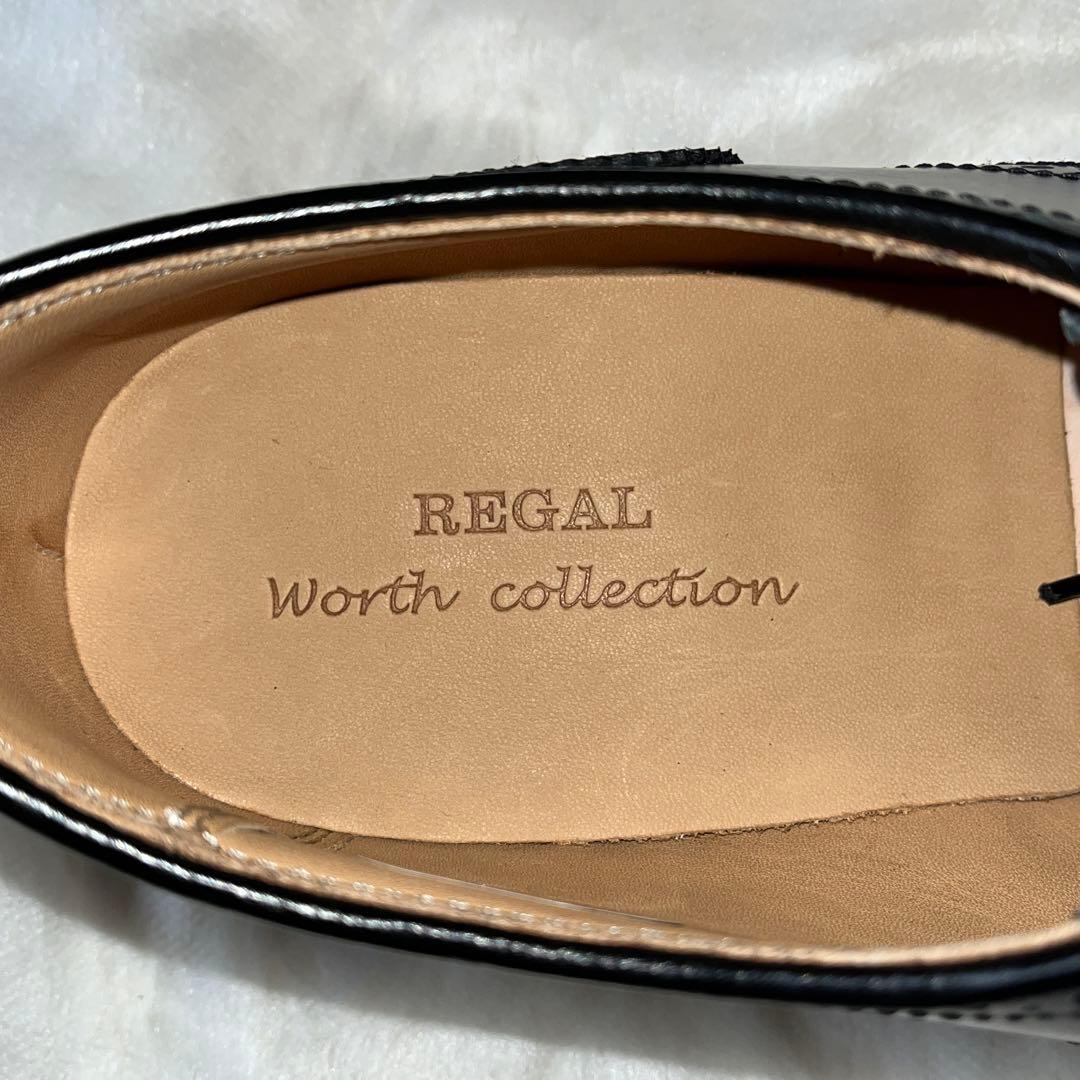 未使用級✨REGAL リーガル ビジネスシューズ ウィングチップ ブラック