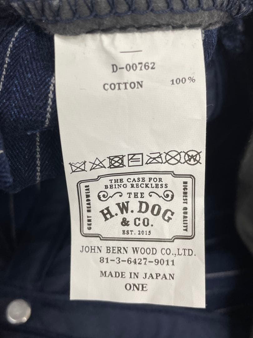 knmen140-0645 THE.H.W.Dog&CO キャスケット