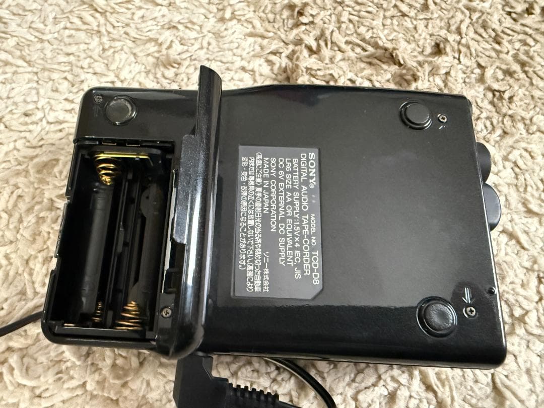 【動作確認済み】SONY DAT TCD-D8 AC電源有