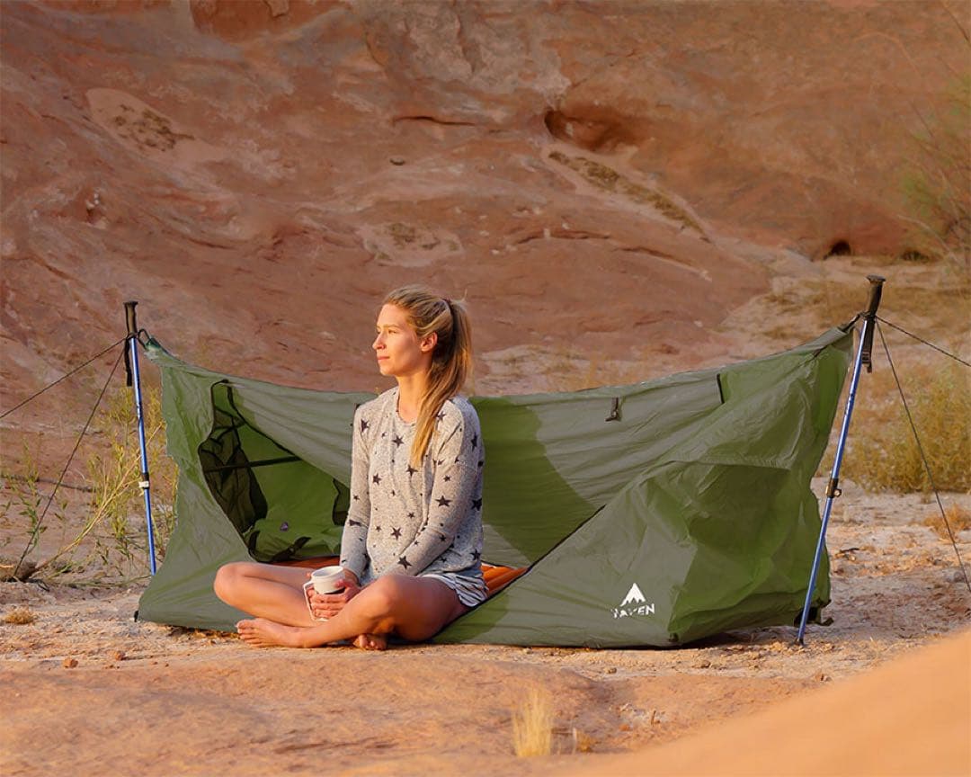 ヘブンテント スタンダード カモ柄 中古