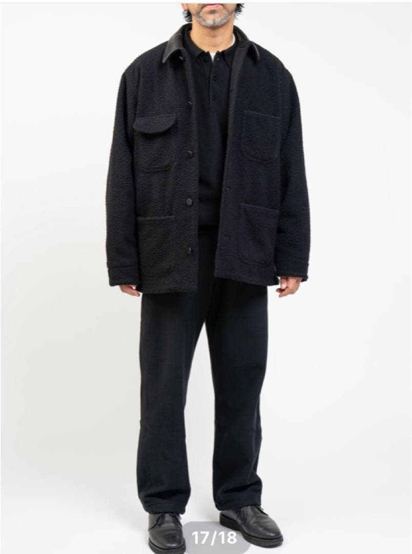 ジャケット・アウター OVY Casentino Over Half Coat (black)