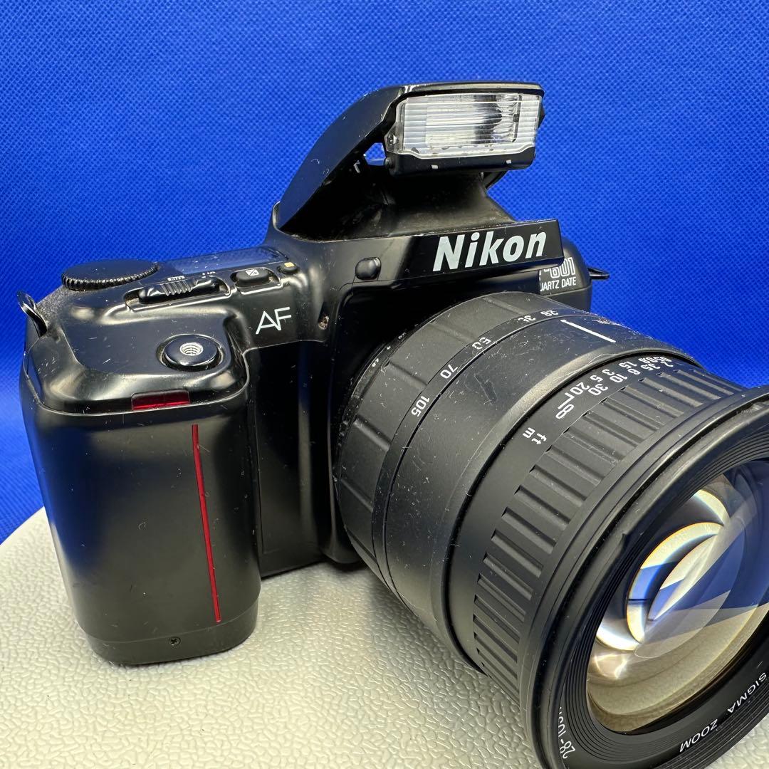 Nikon F601 フィルム一眼レフカメラ SIGMAレンズ付き