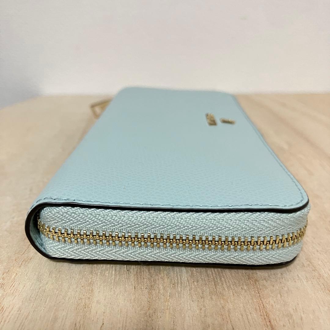 【訳あり極美品】フルラ カメリア 長財布 ラグナ 定価3.8万 スリム