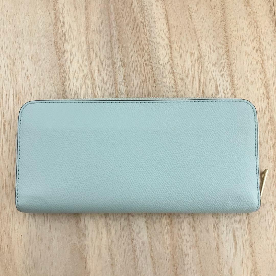 【訳あり極美品】フルラ カメリア 長財布 ラグナ 定価3.8万 スリム
