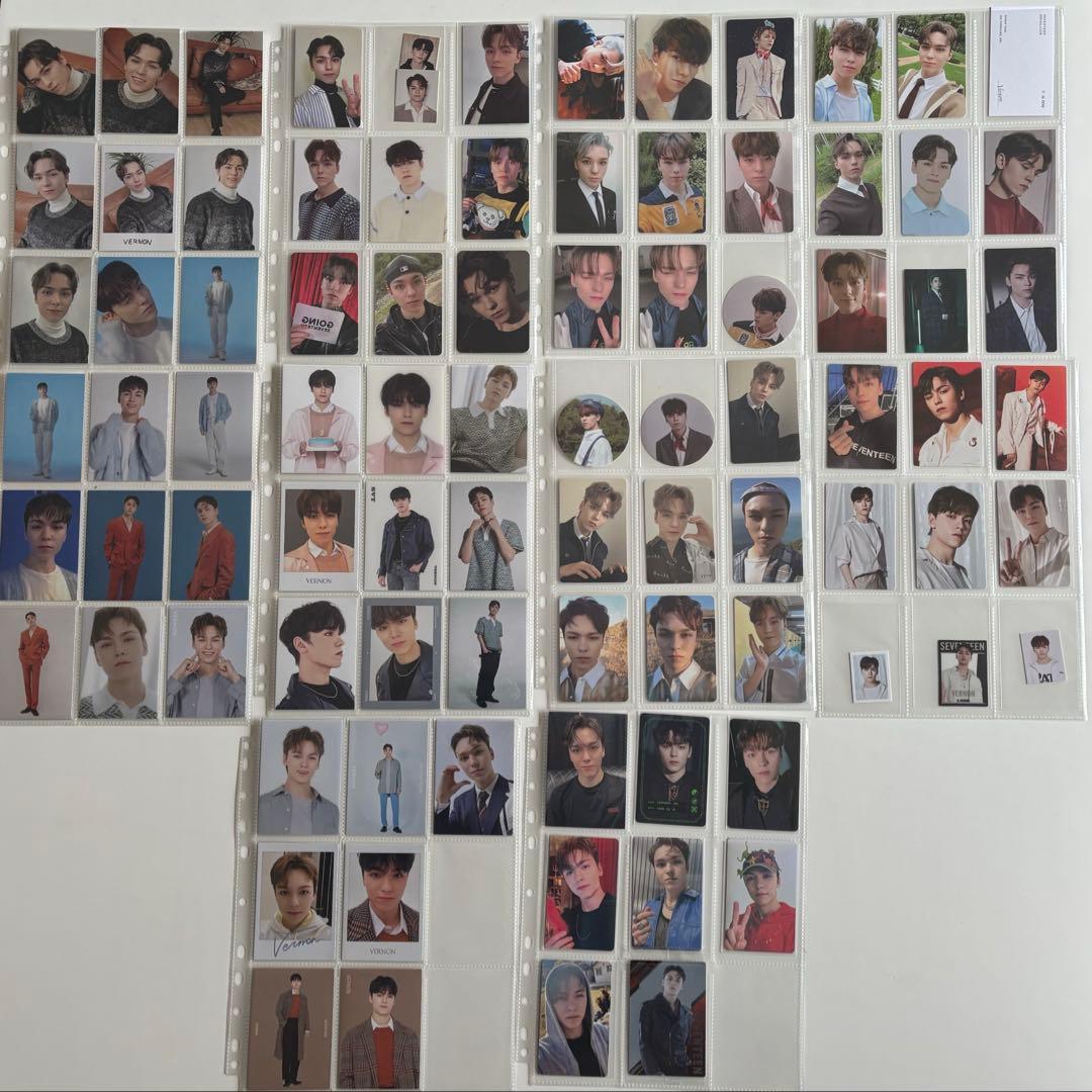 SEVENTEEN VERNON バーノン　トレカ　カード　他　大量　引退品