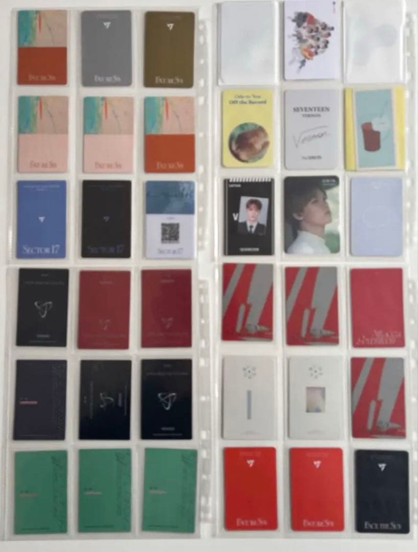 SEVENTEEN VERNON バーノン　トレカ　カード　他　大量　引退品