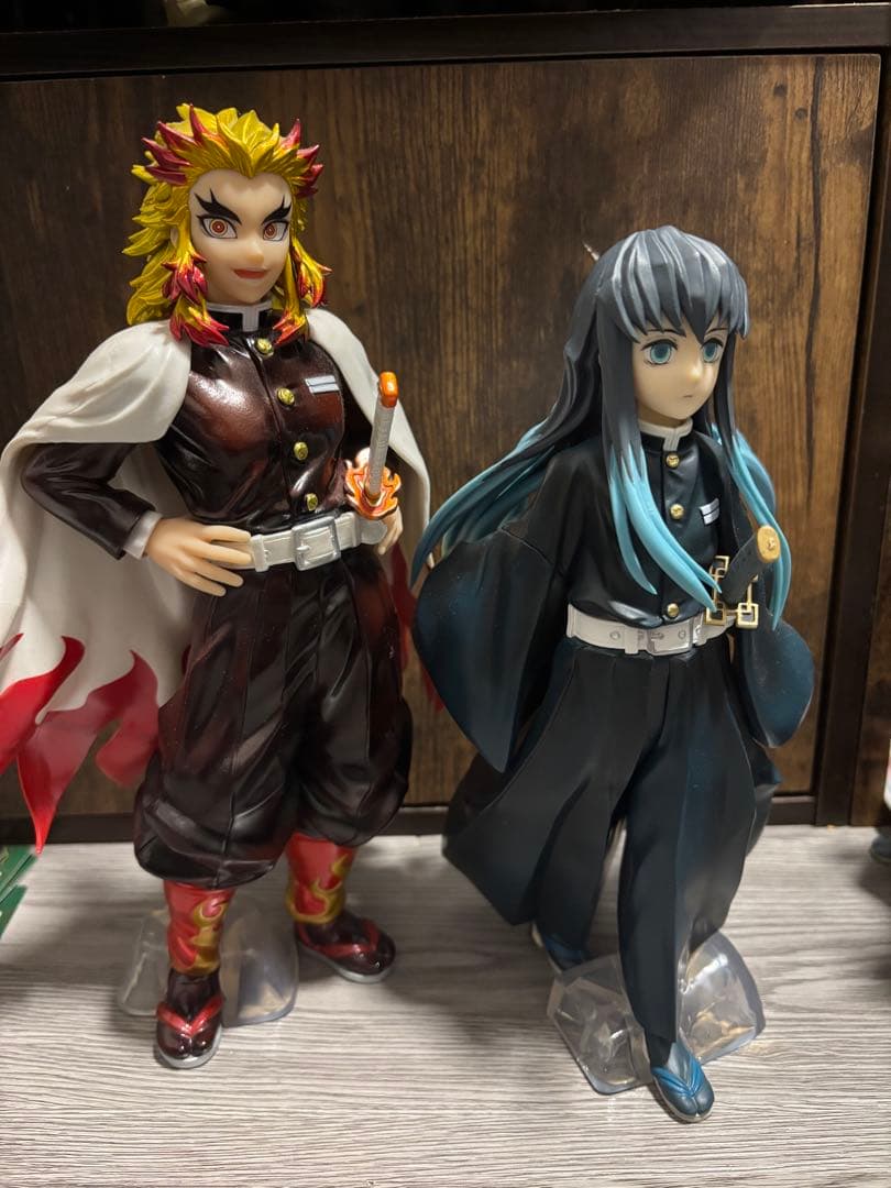 鬼滅の刃一番くじ時透無一郎 煉獄杏寿郎フィギュアまとめ売り箱無し