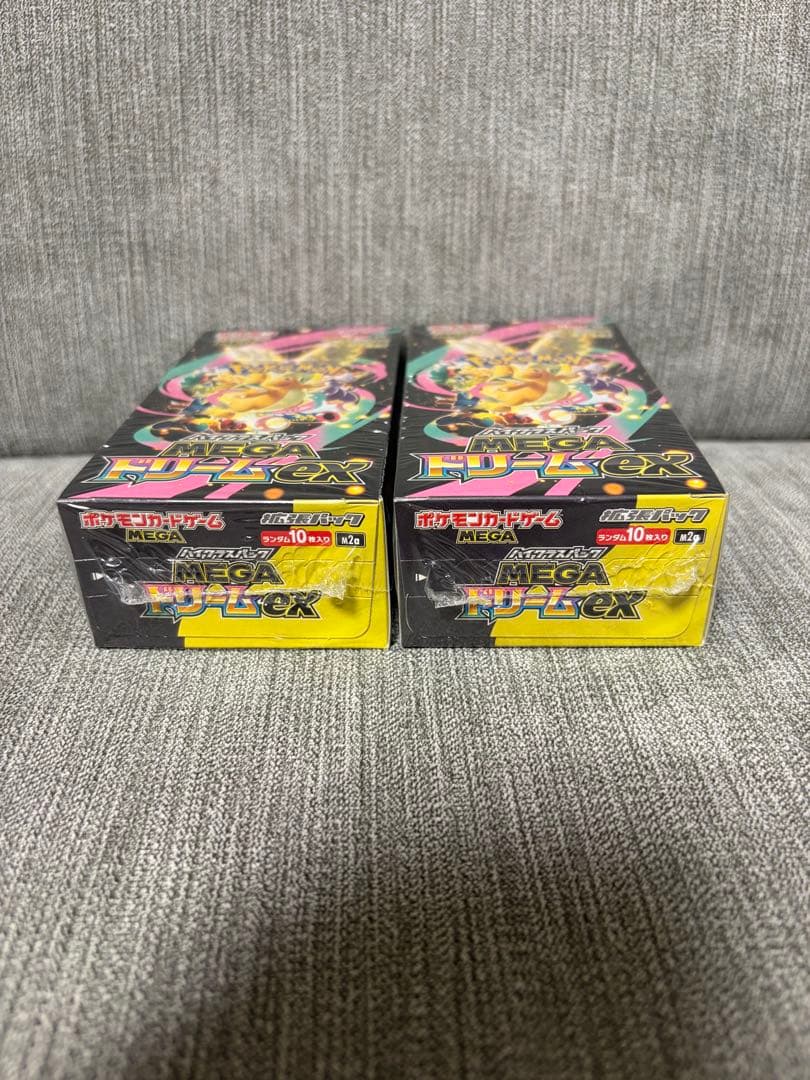 ポケカ　メガドリームex 2BOX シュリンク付き