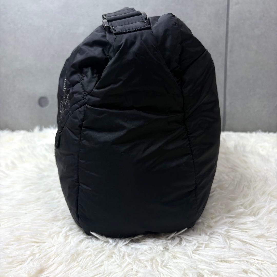 【希少】ディーゼル Y2K ショルダーバッグ ボストン 2way ロゴ刺繍 黒