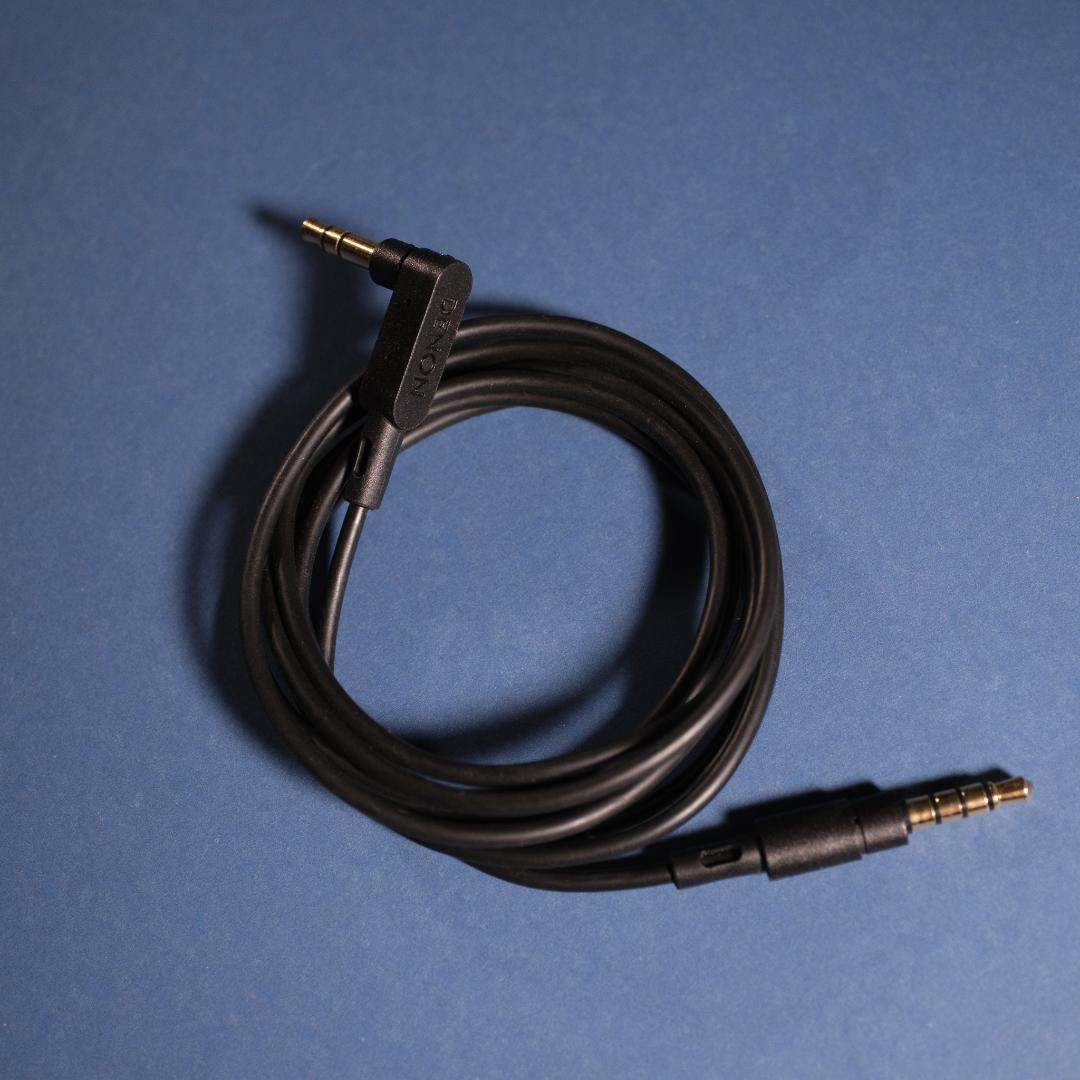 DENON AH-MM400 ヘッドホン 木製 美品 OYAIDE ケーブル付