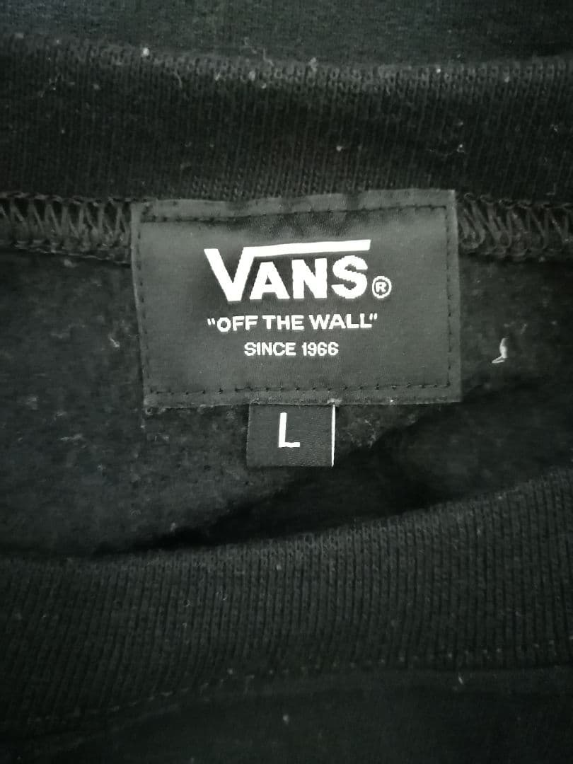 VANS Factory Team 黒色 スウェット Lサイズ トレーナー